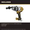 DEWALT 20V MAX XR Brushless Cordless 1/2 Inch Hammer Drill (Bare Tool), small image number 3