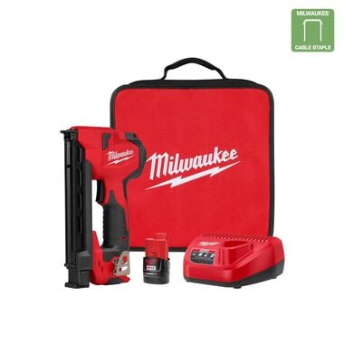 Milwaukee M12 Cable Stapler Kit, large image number 0