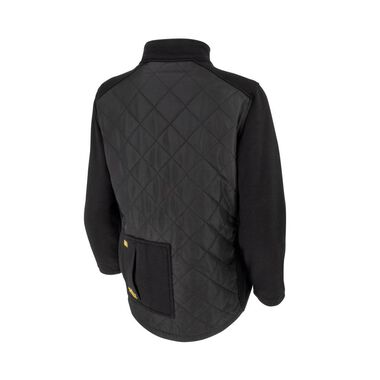DEWALT Womens Hybrid Heated Jacket, Black, XL, large image number 11