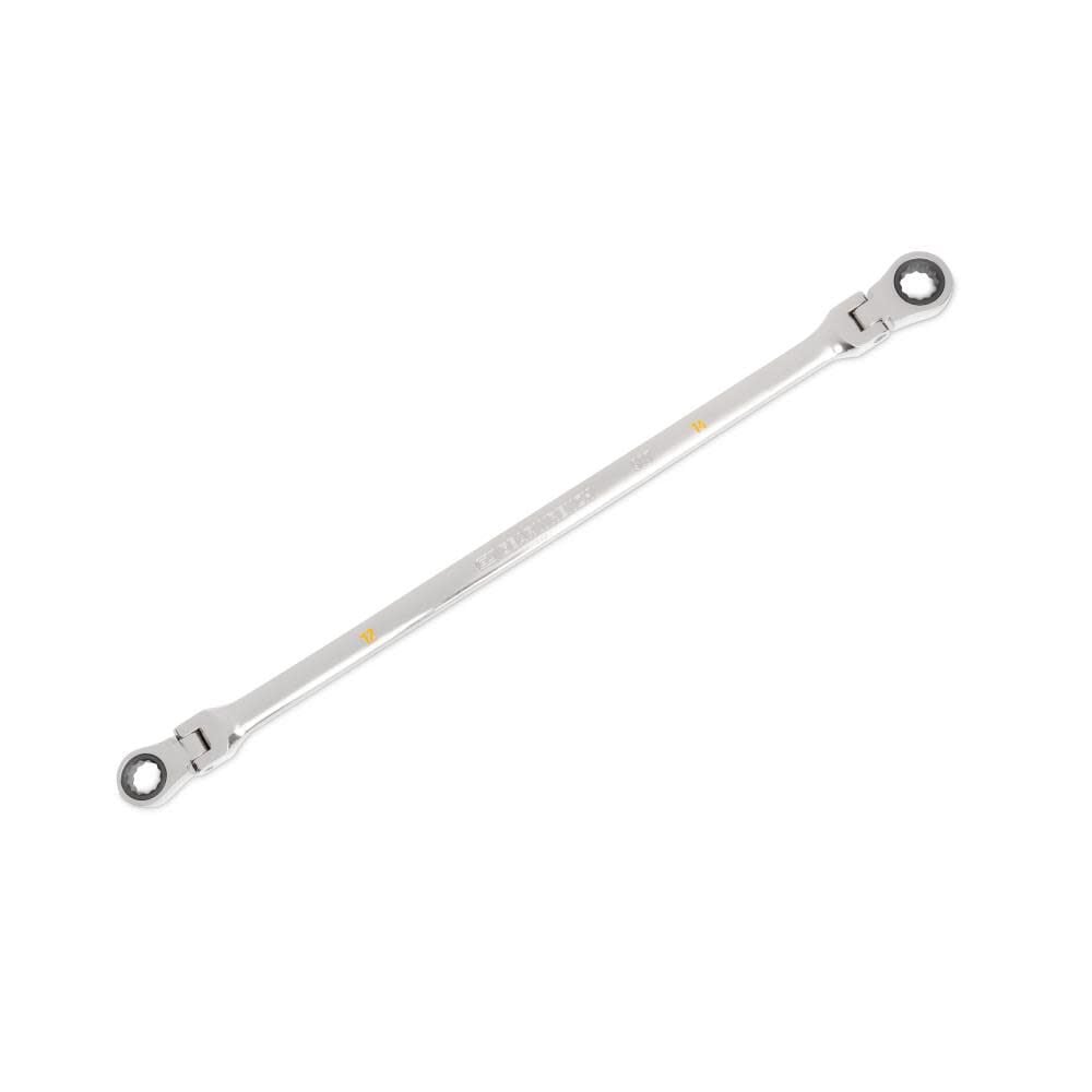GEARWRENCH Ratcheting Wrench 90 Tooth 12 Point GearBox Double Flex 12x14mm, large image number 1