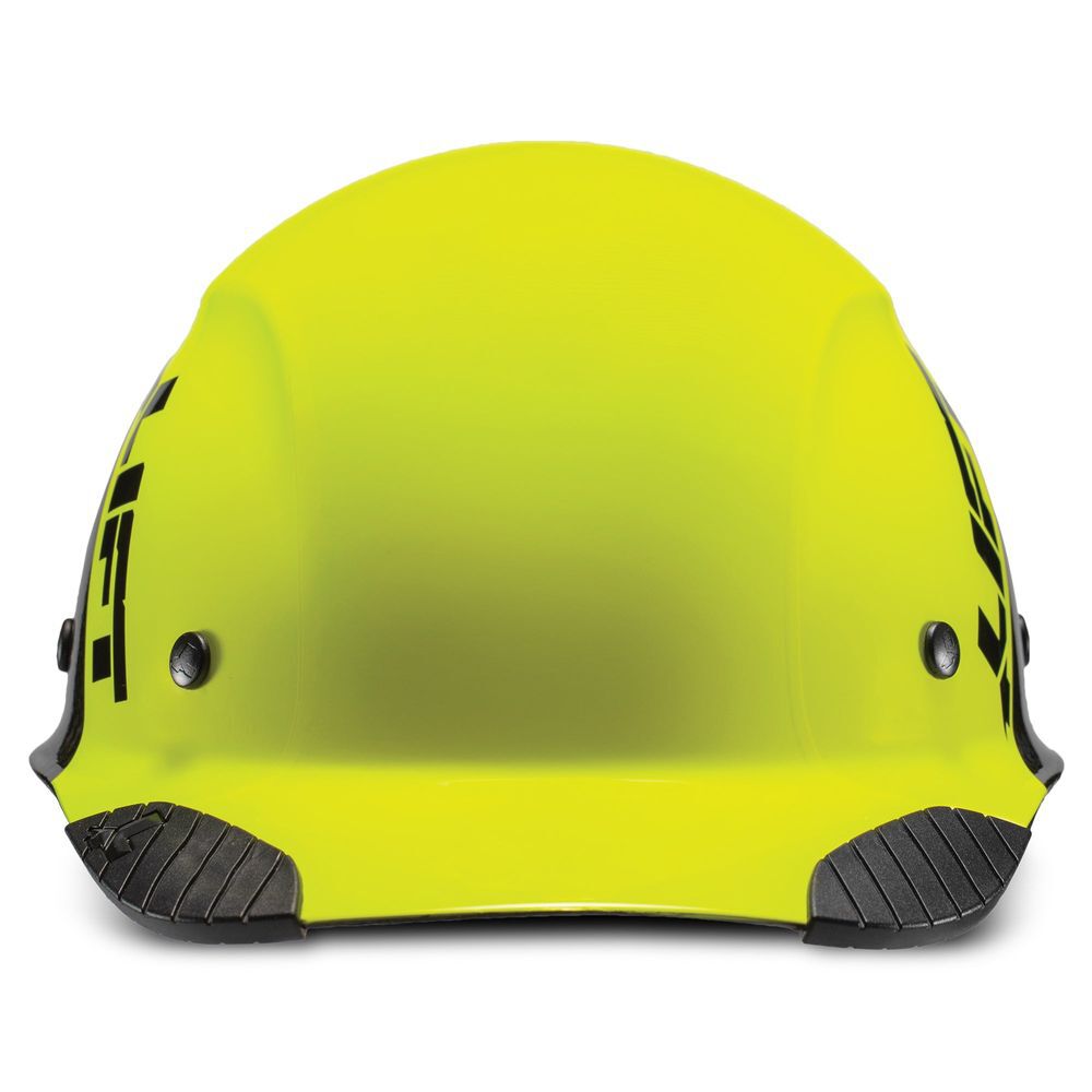 Lift Safety Hard Hat DAX FIFTY50 Yellow and Black Carbon Fiber Cap, large image number 4