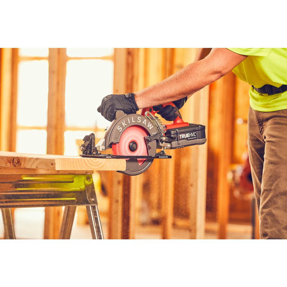 SKILSAW 7 1 4in Worm Drive Saw Kit with Carbide Blade SPTH77M 22