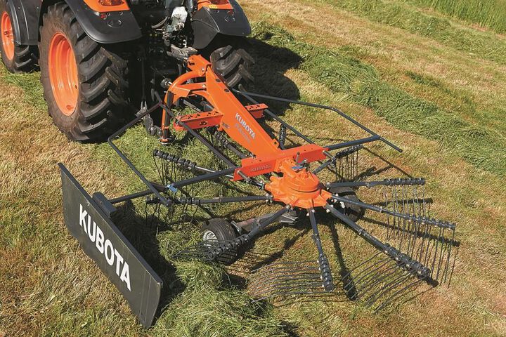 Kubota 13 Ft. 9 In. Single Rotor Hay Rake, large image number 1