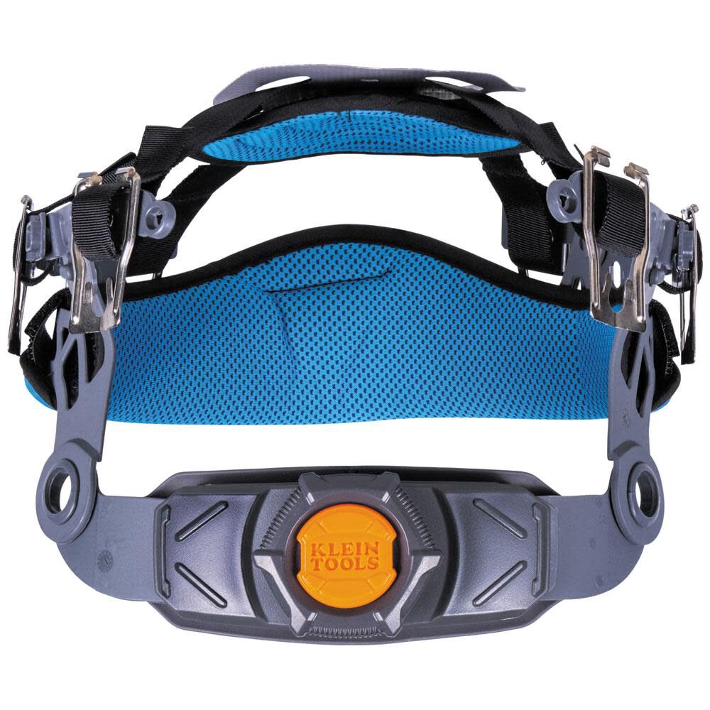 Klein Tools Carbon Fiber Full Brim Hard Hat with Headlamp, Titan 60512