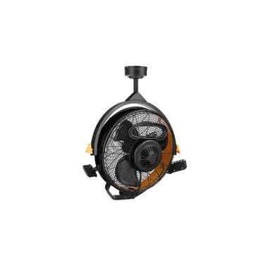 Mule Garage XL 18 Inch 5400 CFM Ceiling Fan with 1200 Lumens Work Light
