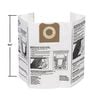 Ridgid VF3502 Size A High-Efficiency Disposable Filter Dust Bags, small image number 1