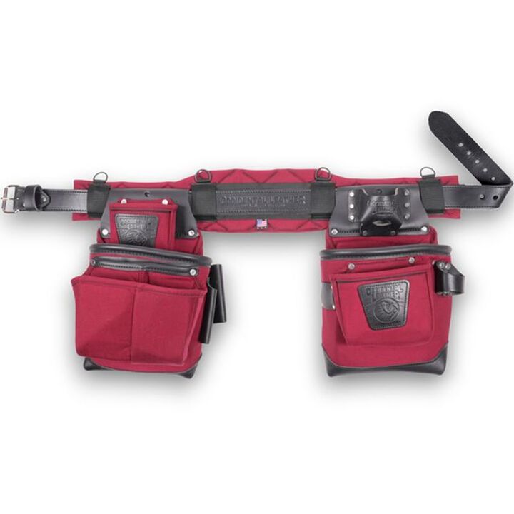 Occidental Leather ProFormance FatLip Tool Belt Set Deep Red Large