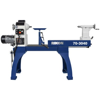 RIKON 30 In. x 40 In. Heavy Duty VSR Lathe with Sliding Bed, large image number 1
