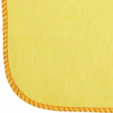 Buffalo Industries 13 x 24in Yellow Flannel Dust Cloth 12pk Bag, large image number 4