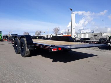 Diamond C 22 Ft. x 82 In. Low Profile Hydraulically Dampened Tilt Trailer, large image number 6