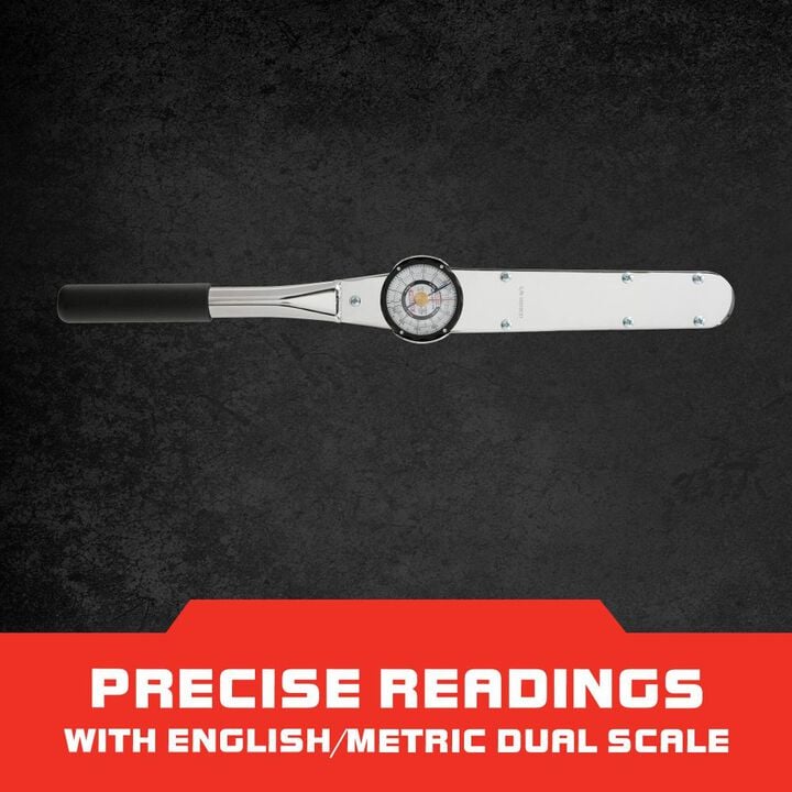Proto 1/2 in Drive Dial Torque Wrench 50-250 ft-lbs, large image number 3