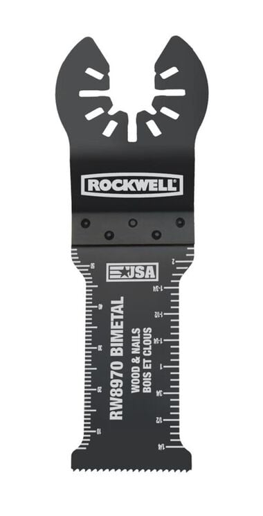 Rockwell 1-1/4in Bi-Metal Oscillating Tool Blade