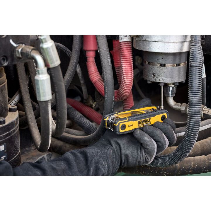 DEWALT TOUGHSERIES Metric Folding Hex Key, large image number 4