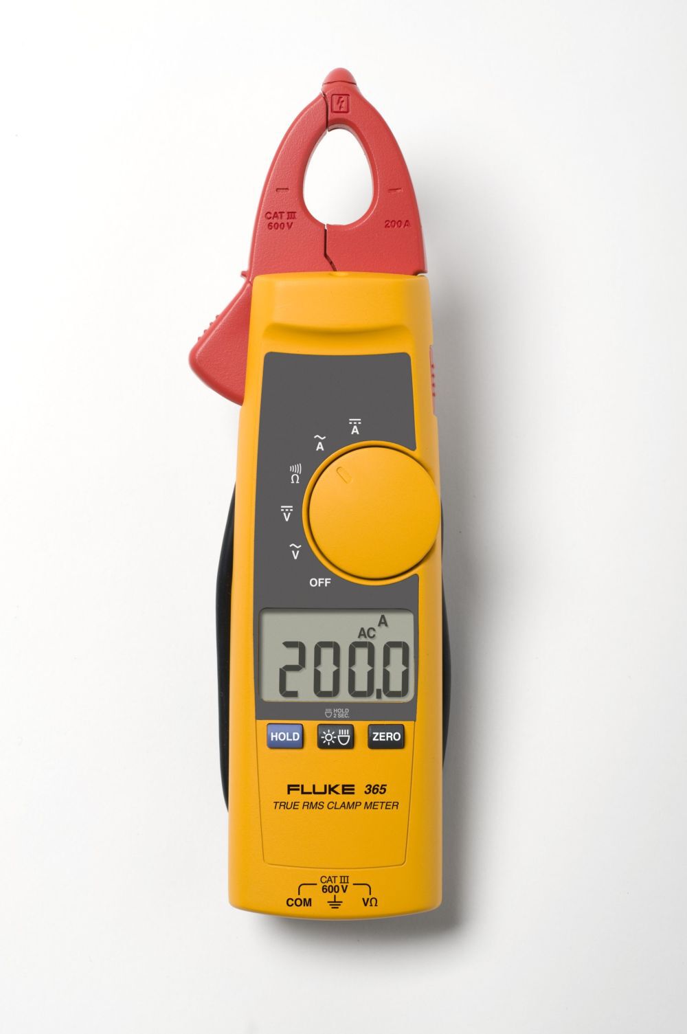 Fluke 365 Detachable 200A True-RMS AC/DC Clamp Meter, large image number 1