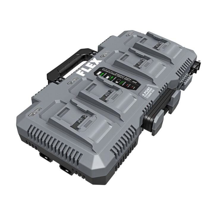 FLEX STACK PACK 24V Rapid Battery Charger 4 Port, large image number 1