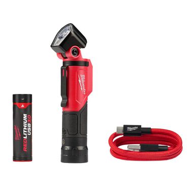 Milwaukee USB Rechargeable Pivoting LED Flashlight