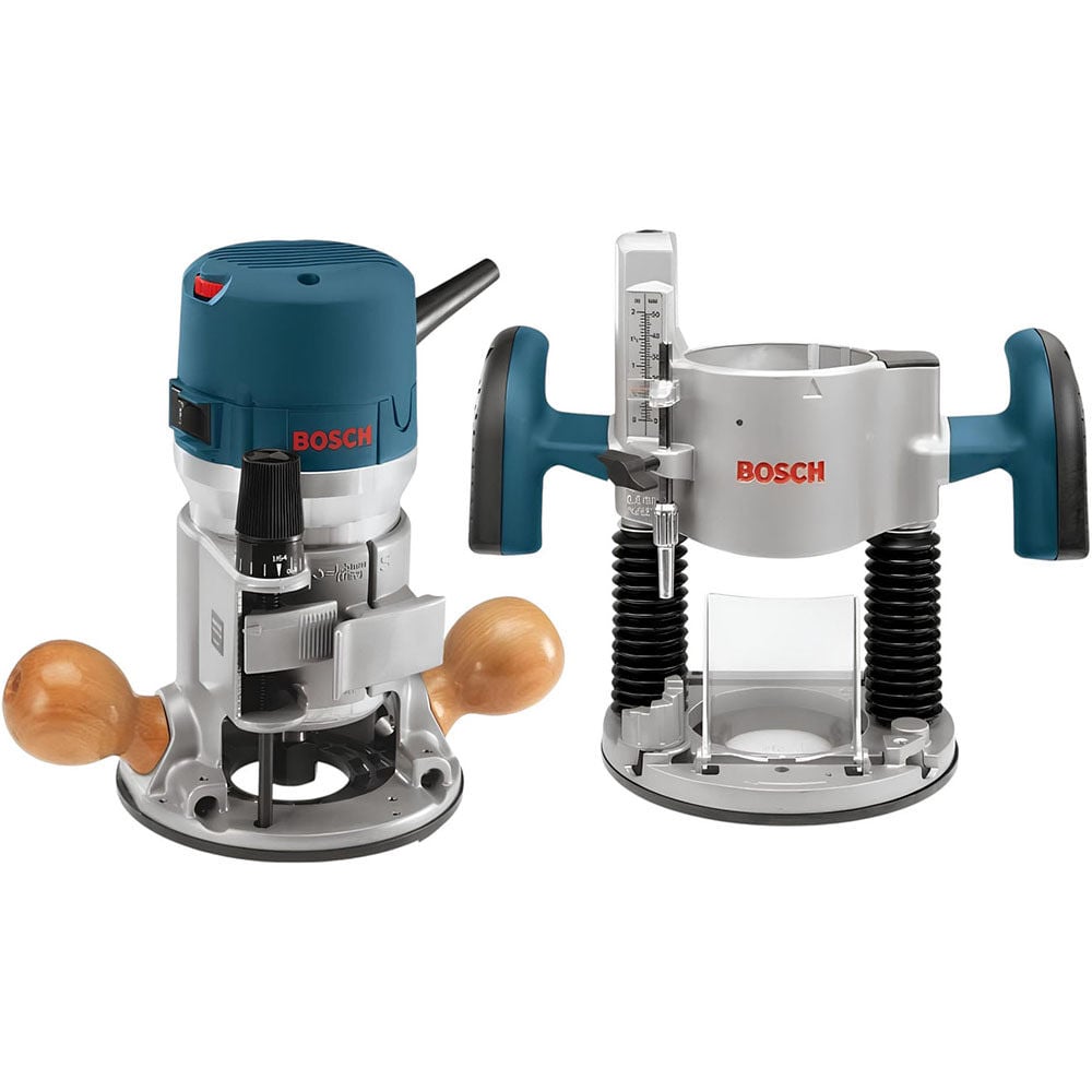 Bosch 2.25 HP Plunge and Fixed-Base Router Kit - 1617EVSPK