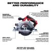 Milwaukee M18 1/2 Inch Drill Driver, 1/4 Inch Impact Driver & 6-1/2 Inch Circular Saw Combo Kit Bundle, small image number 2