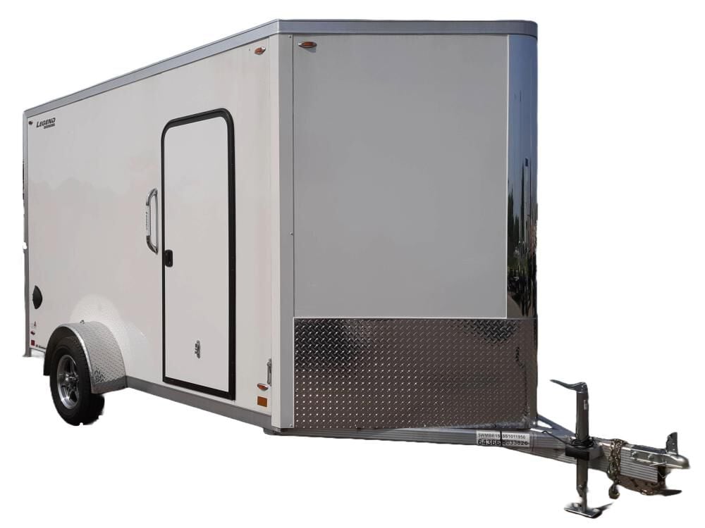 Legend Premium Trailers 7 Ft. x 15 Ft. Flat Top Series Aluminum V-Nose – 7X15FTVSA30