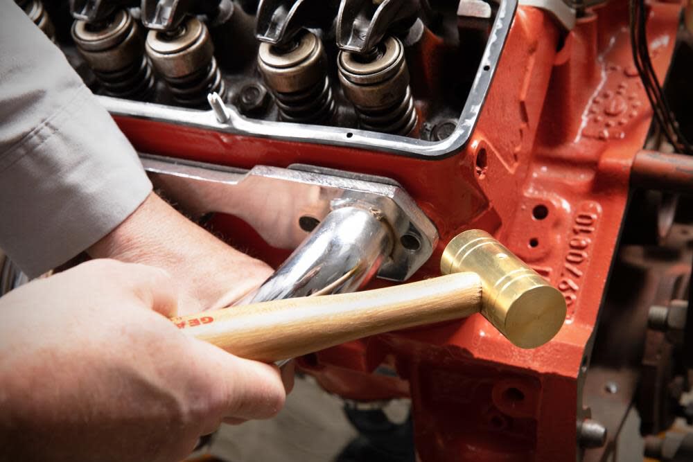 GEARWRENCH Hammer Brass with Hickory Handle 16 oz 81111G Acme Tools