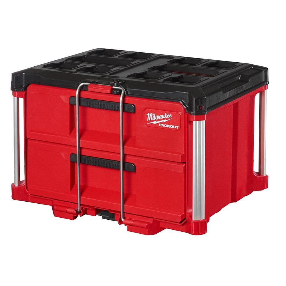 Milwaukee PACKOUT 2-Drawer Tool Box – 48-22-8442