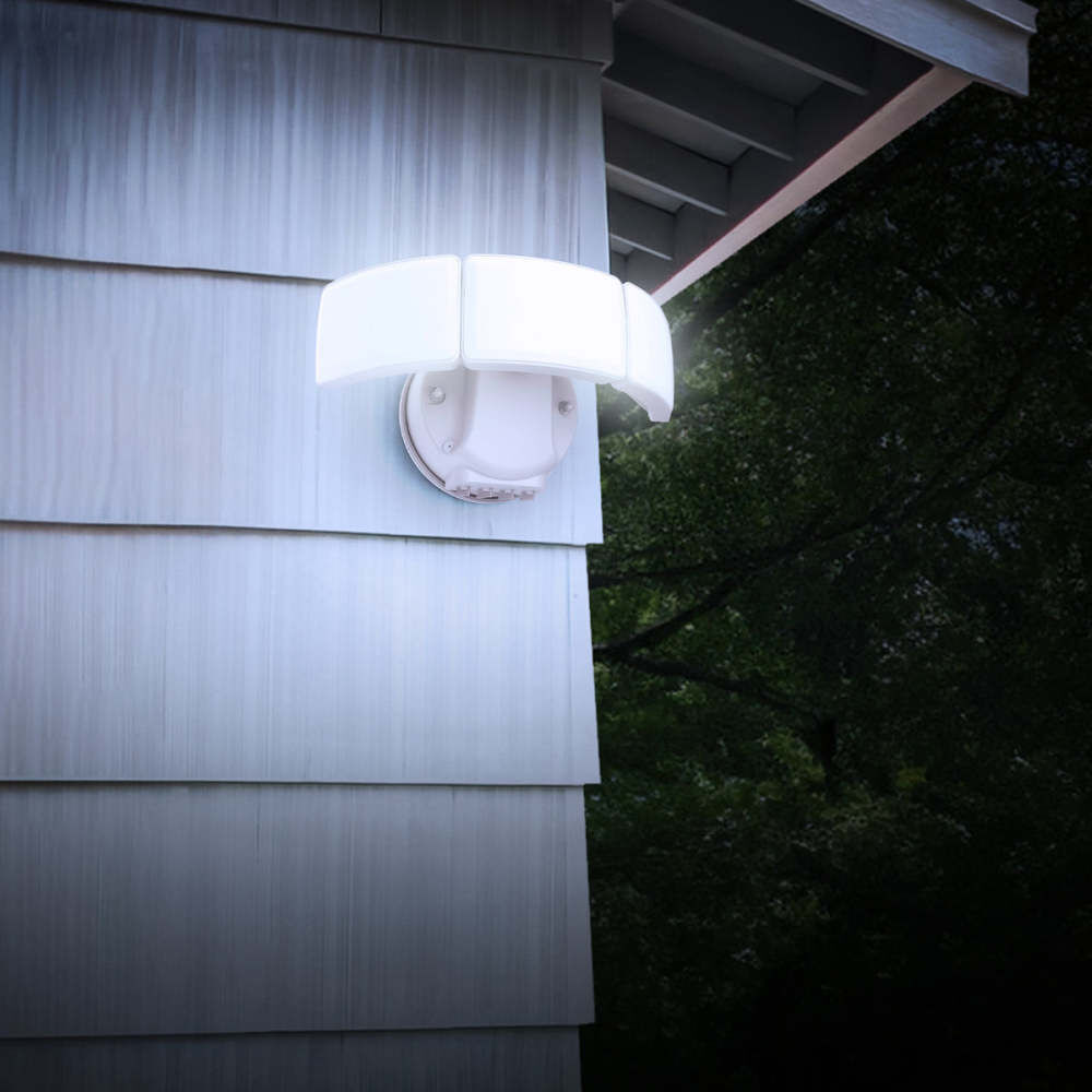 Feit Electric 10-1/2 Inch 48W 5000 Lumens Triple Head Motion Floodlight White, large image number 5
