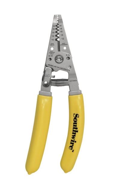 Southwire Ergonomic Wire Stripper 10 18 AWG, large image number 1