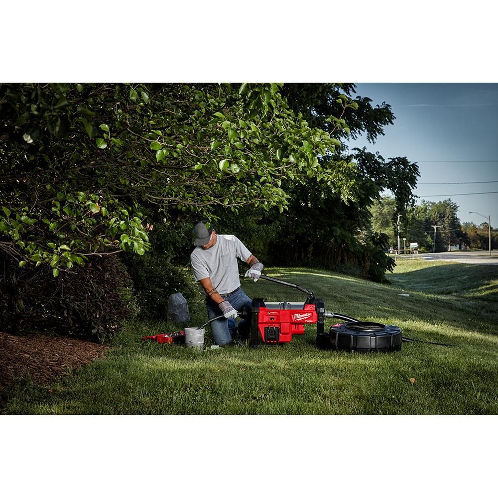Milwaukee M18 FUEL Sewer Sectional Machine with Cable Drive Kit, large image number 22