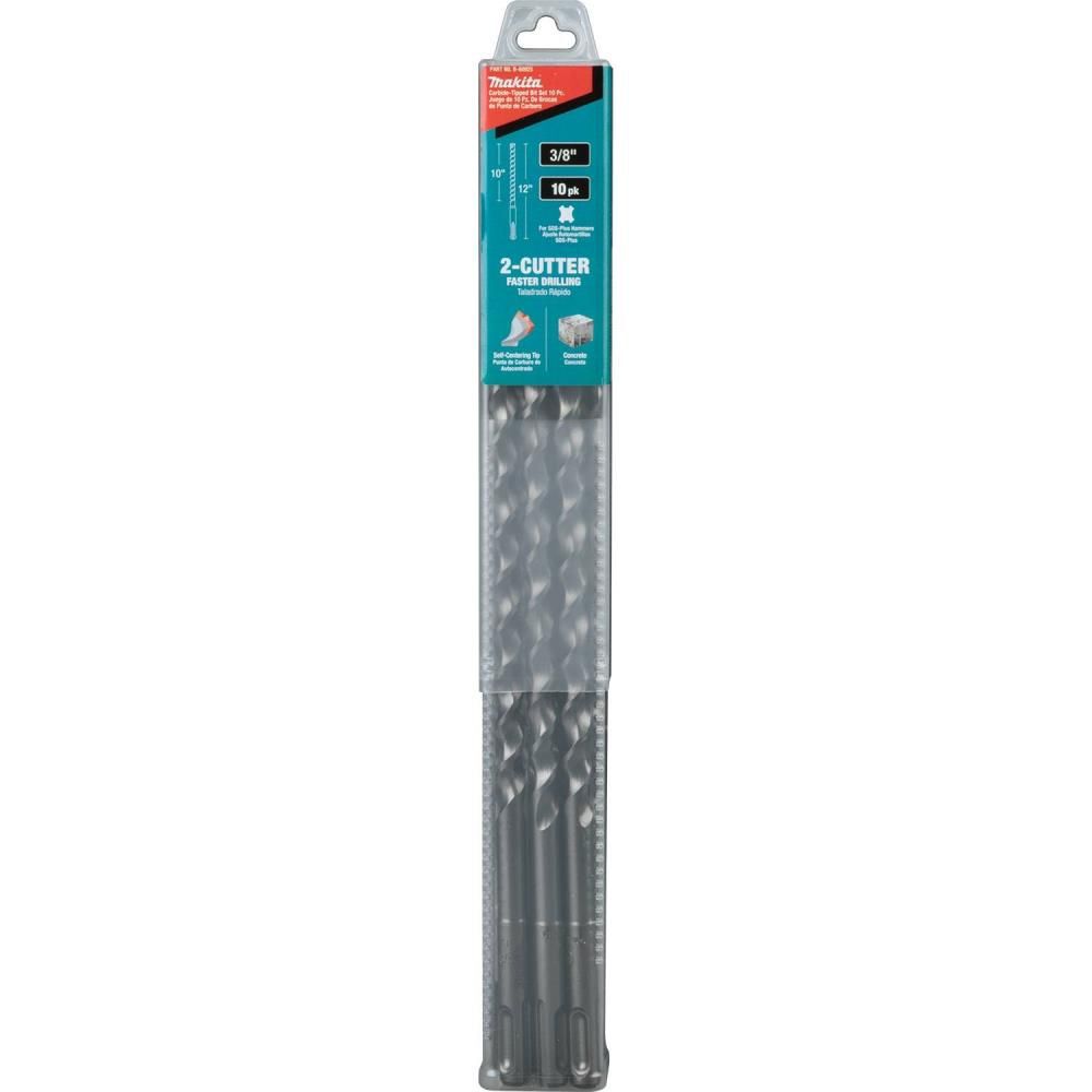 Makita 3/8in x 12in SDS-Plus Bit, 2-Cutter, 10pk, large image number 11