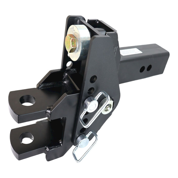 Shocker Hitch 20K Impact Max 2 Inch Cushion Hitch & Clevis Pin Mount with 1-1/2 Inch Holes, large image number 10