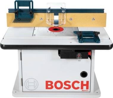 Bosch Benchtop Router Table with Enclosed Cabinet