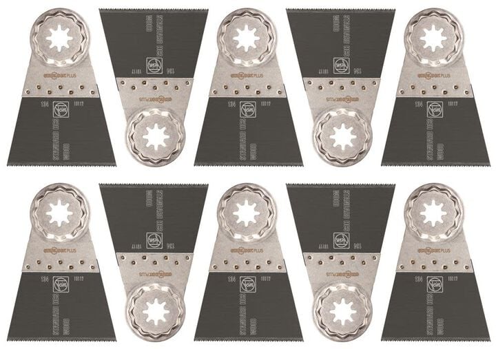 Fein StarLock E-Cut 134 Standard Saw Blade for All Woods Plasterboard and Plastic Materials, large image number 0