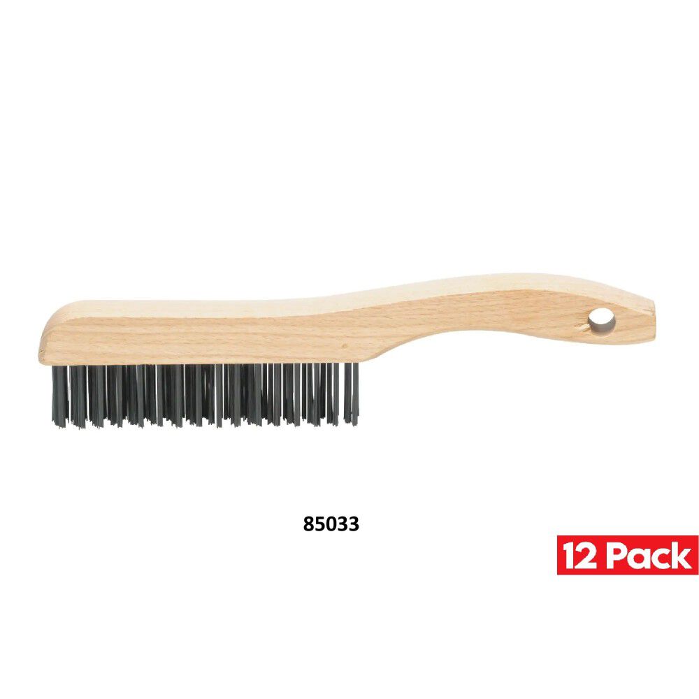 Pferd 10-1/4 Inch, 0.012 Inch Steel Wire Scratch Brush Bundle, 12 Pieces, large image number 2