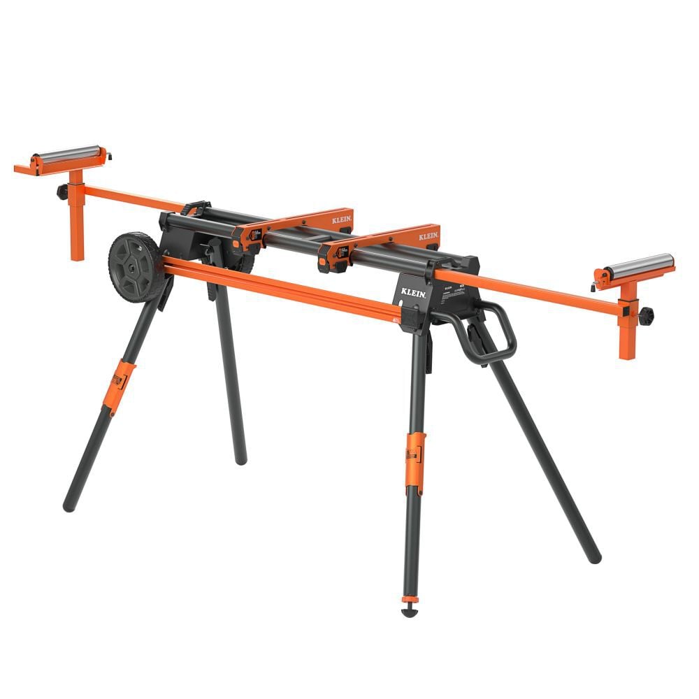Klein Tools Adjustable Rolling Miter Saw Stand - 66184