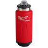 Milwaukee PACKOUT 36oz Insulated Bottle with Chug Lid Red, small image number 4
