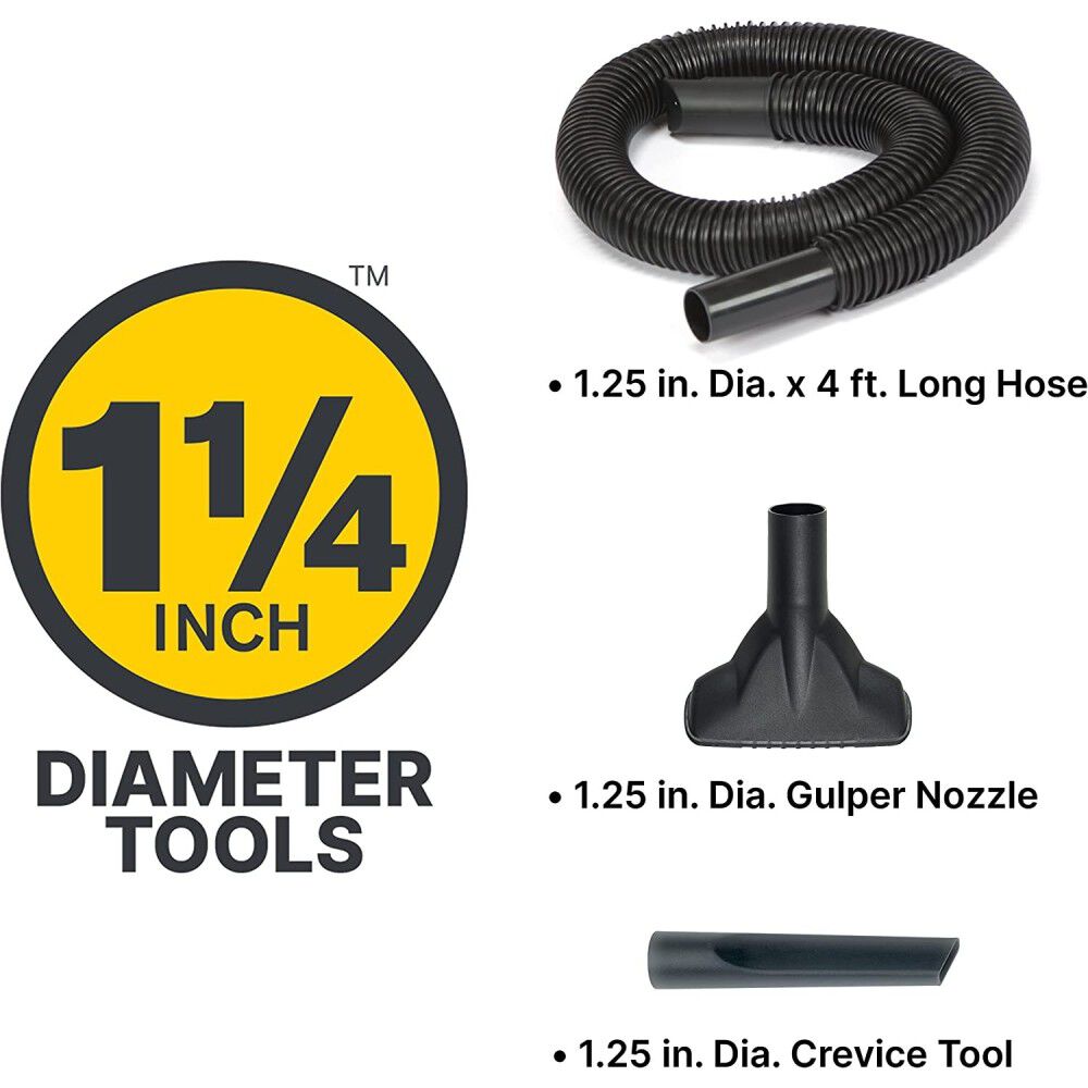 Shop Vac Micro Wet/Dry Vacuum 1 Gallon 1.0 Peak HP 2021005 Acme Tools