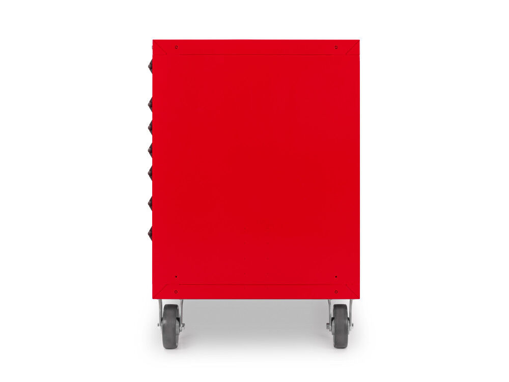 Tekton 7-Drawer Tool Cabinet, Hardwood Top, Red (48 x 27 x 41-1/2 Inch), large image number 5