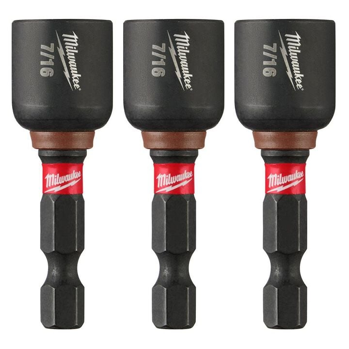 Milwaukee SHOCKWAVE 1-7/8 in. Magnetic Nut Driver 7/16 in., large image number 0