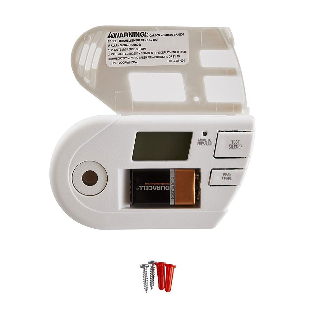 First Alert Combination Explosive Gas and Carbon Monoxide Alarm with Backlit Digital Display, large image number 2