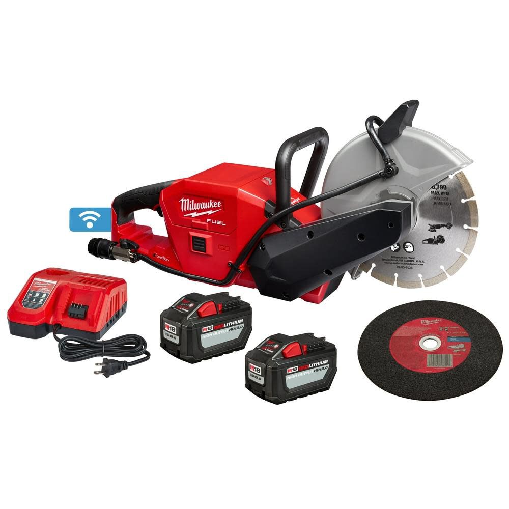 Milwaukee Promotional M18 FUEL 9 in. Cut-Off Saw with ONE-KEY Kit, large image number 1
