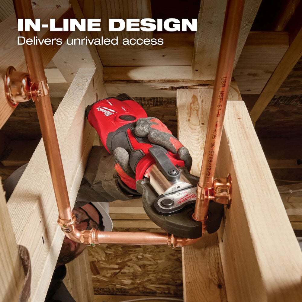 Milwaukee M12 Press Tool Kit and IPS-P Press Jaw Set Bundle, large image number 10