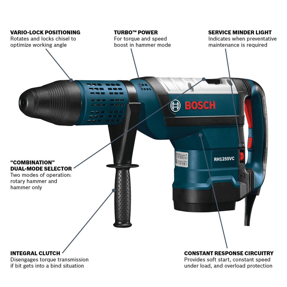 Bosch SDS-Max Combination Rotary Hammer Reconditioned, large image number 2