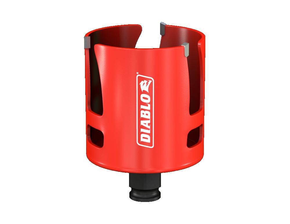 Diablo Tools 2-9/16in Demo Demon Carbide Teeth Rough-In Hole Saw, large image number 1