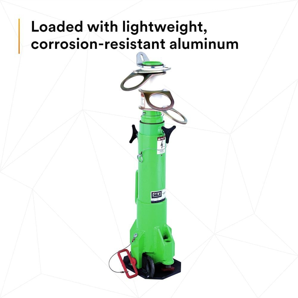 DBI Sala 32-3/4 - 55-1/4 In. Confined Space Portable Fall Arrest Post, large image number 4