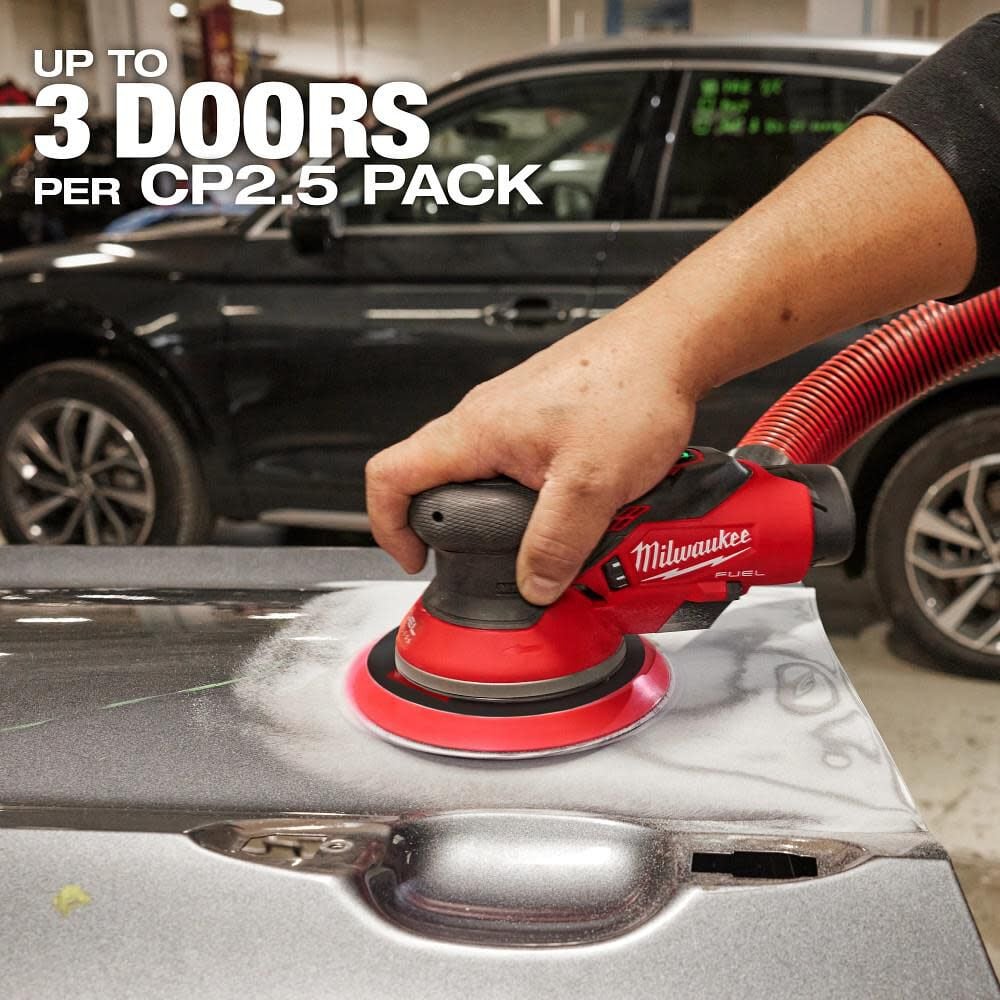 Milwaukee M12 FUEL 6" Random Orbital Sander Kit (3/16"), large image number 12