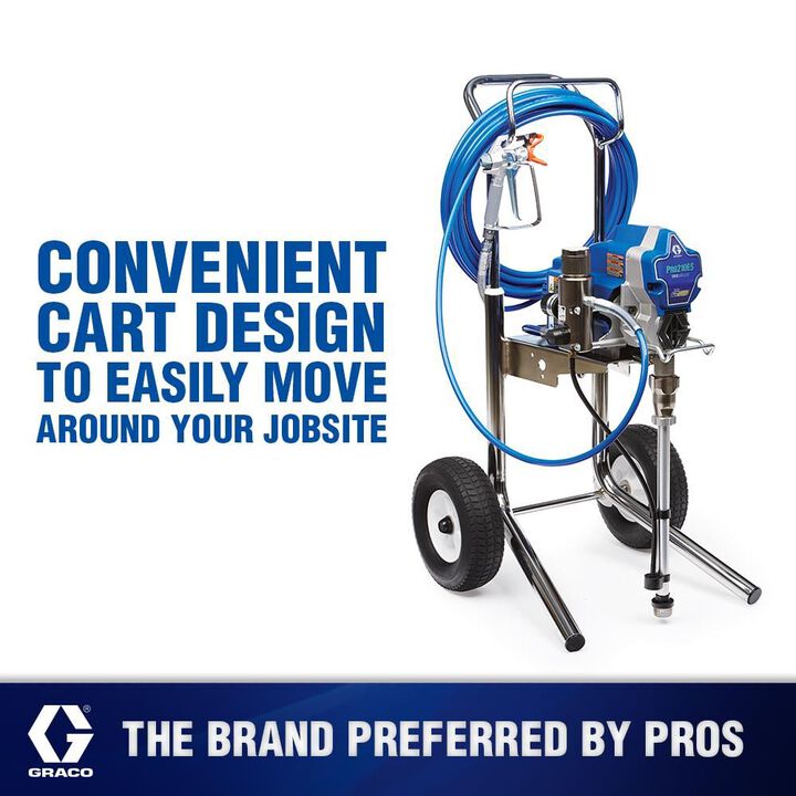 Graco Pro 210ES Airless Paint Sprayer with ProConnect Cart, large image number 5