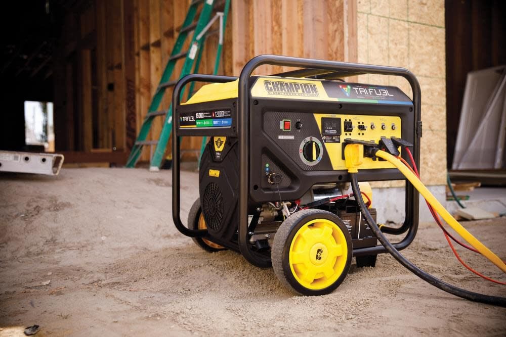 Champion Power Equipment 12000 Watt Tri Fuel Generator Portable