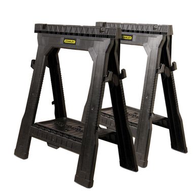 Stanley Folding Sawhorse Twin Pack