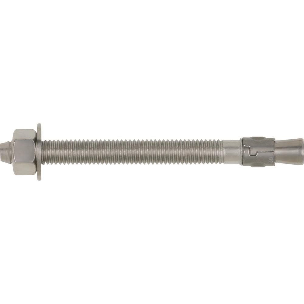 DEWALT Wedge Expansion Anchors POWERSTUD 304SS 3/8in X 3in QTY: 50 – 07313-PWR