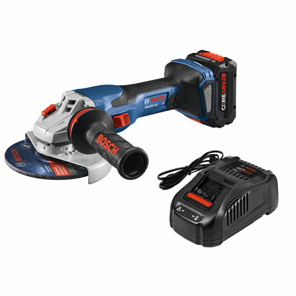 Bosch PROFACTOR 18V Spitfire 5-6 Inch Angle Grinder Kit Reconditioned, large image number 1